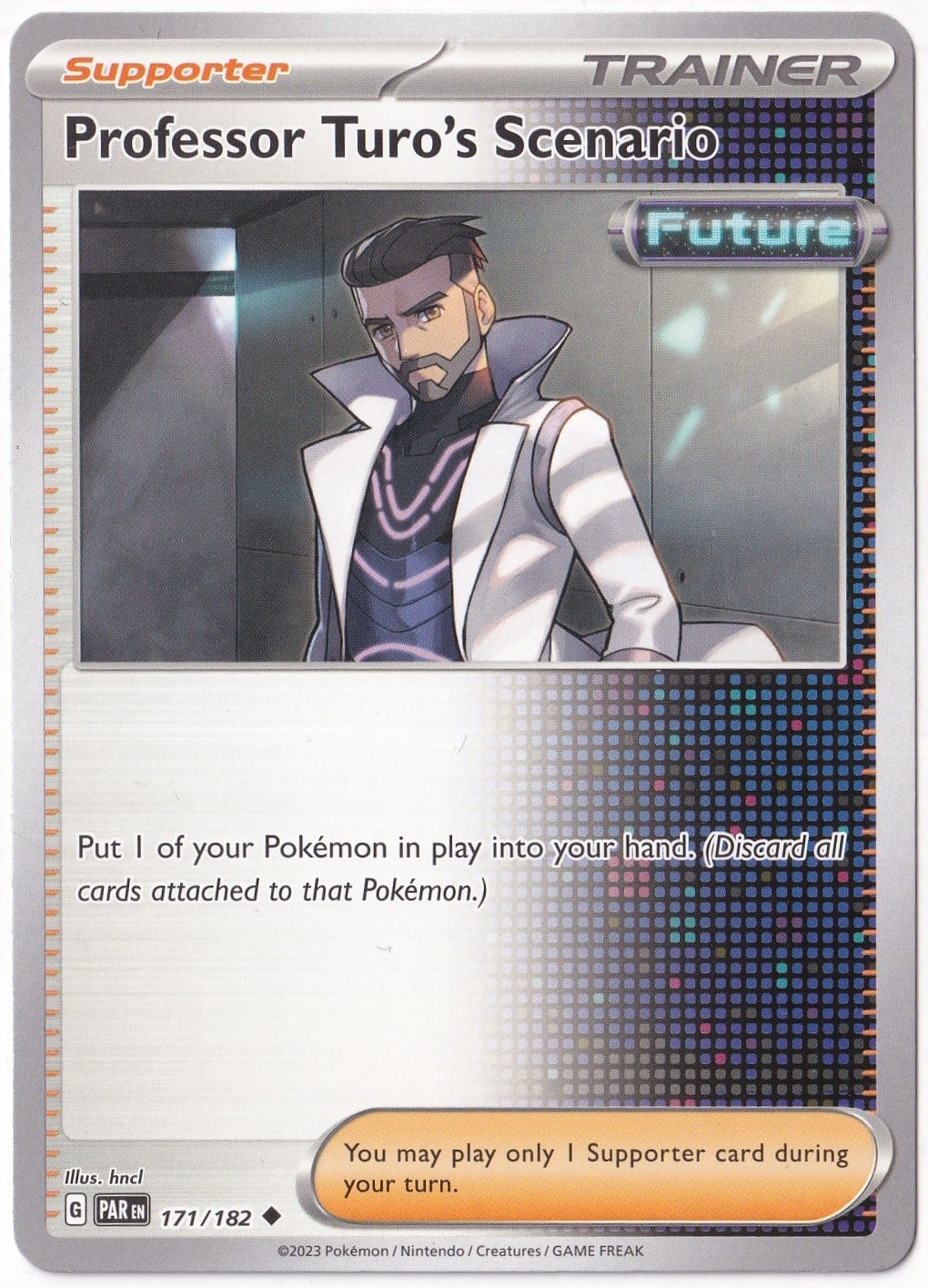 Paradox RiftProfessor Turo's Scenario 171/182 - Paradox Rift - Pokemon Kartı (Mint)
