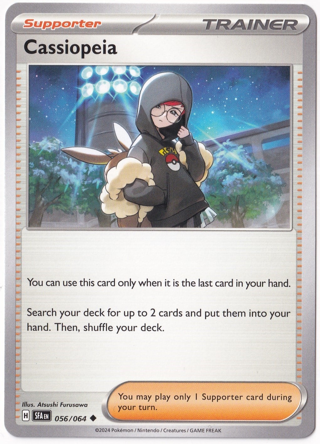 Shrouded FableCassiopeia 056/064 - Shrouded Fable - Pokemon Kartı (Mint)