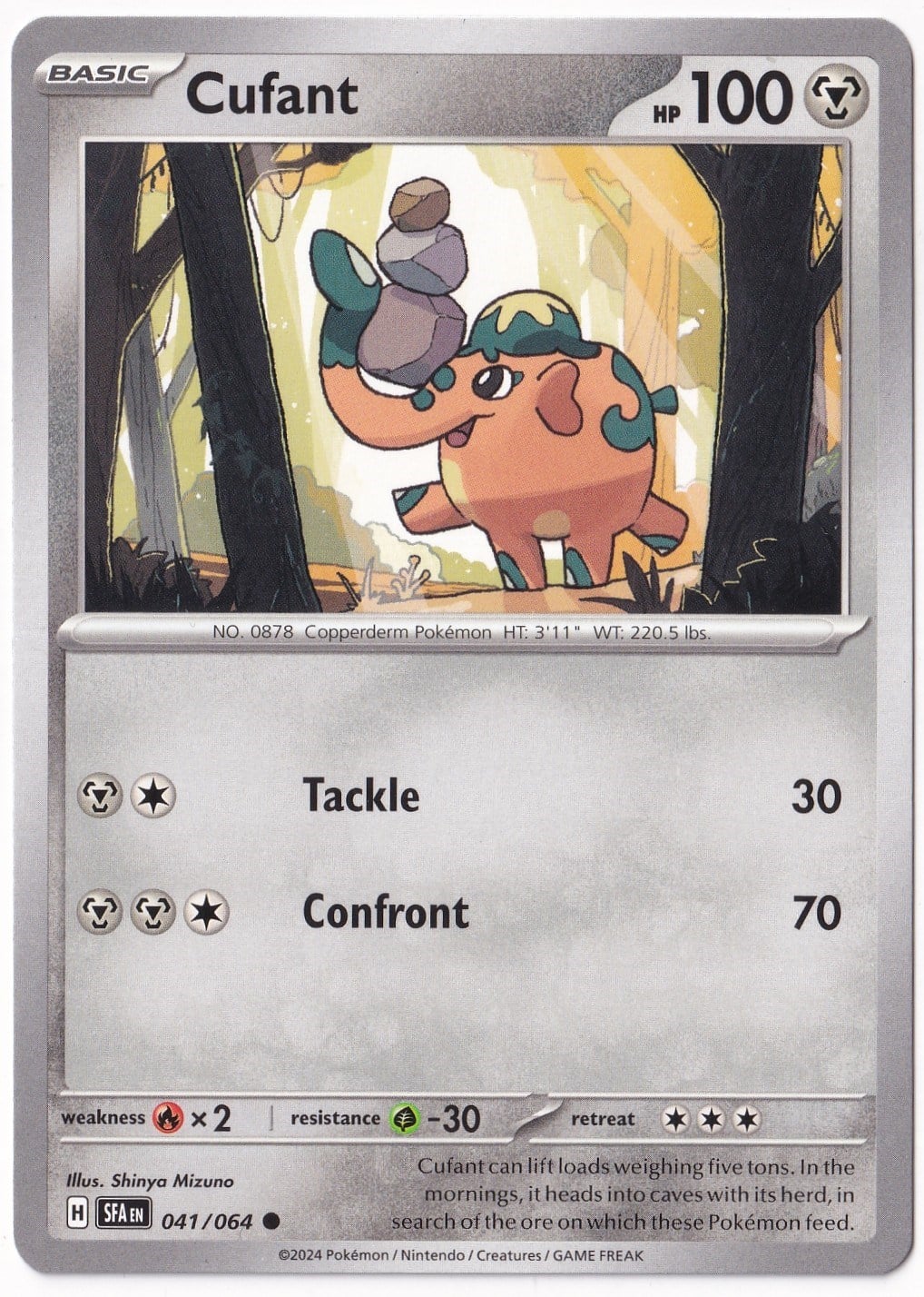 Shrouded FableCufant 041/064 - hrouded Fable - Pokemon Kartı (Mint)