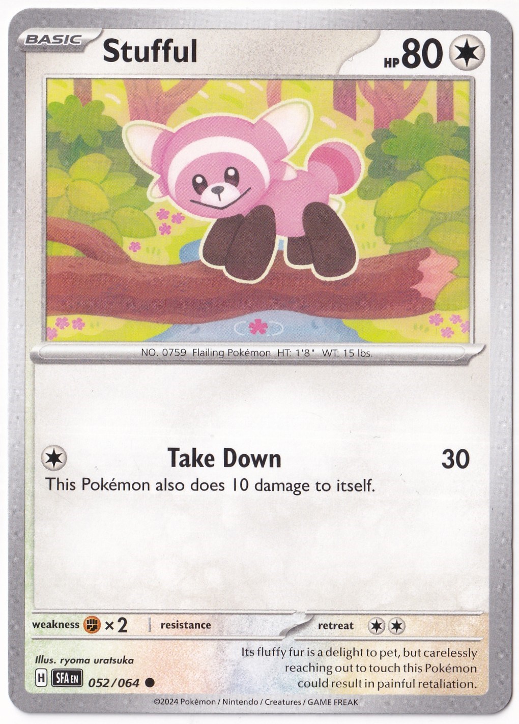 Shrouded FableStufful 052/064 - Shrouded Fable - Pokemon Kartı (Mint)