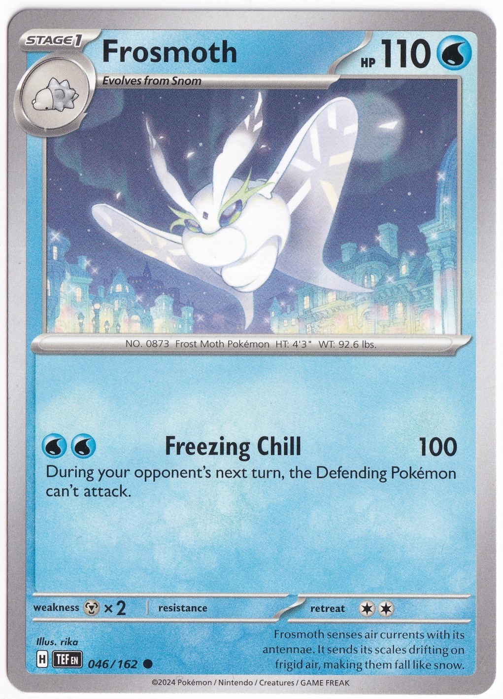 Temporal ForcesFrosmoth 046/162 - Temporal Forces - Pokemon Kartı (Mint)