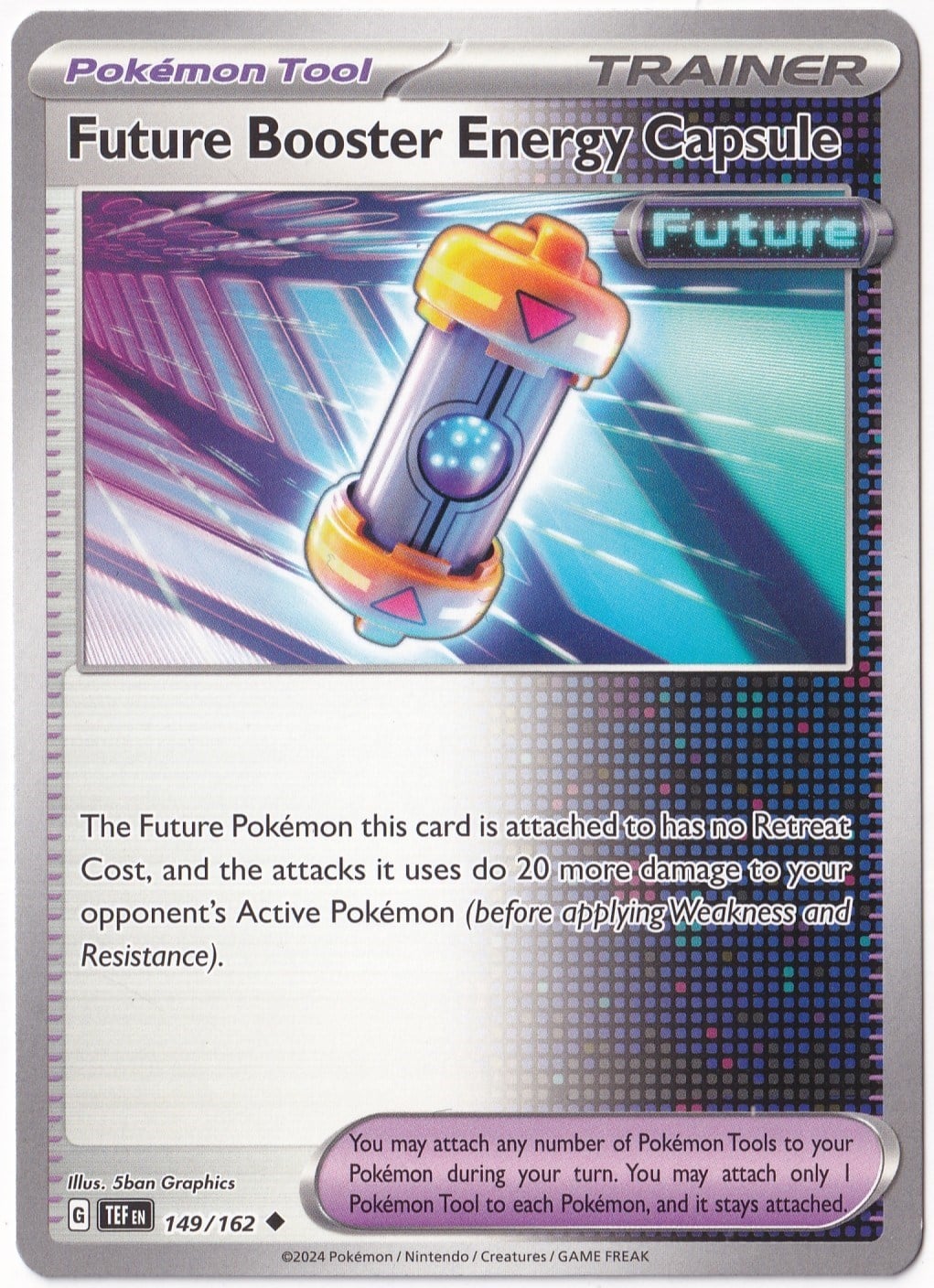 Temporal ForcesFuture Booster Energy Capsule 149/162 - Temporal Forces - Pokemon Kartı (Mint)
