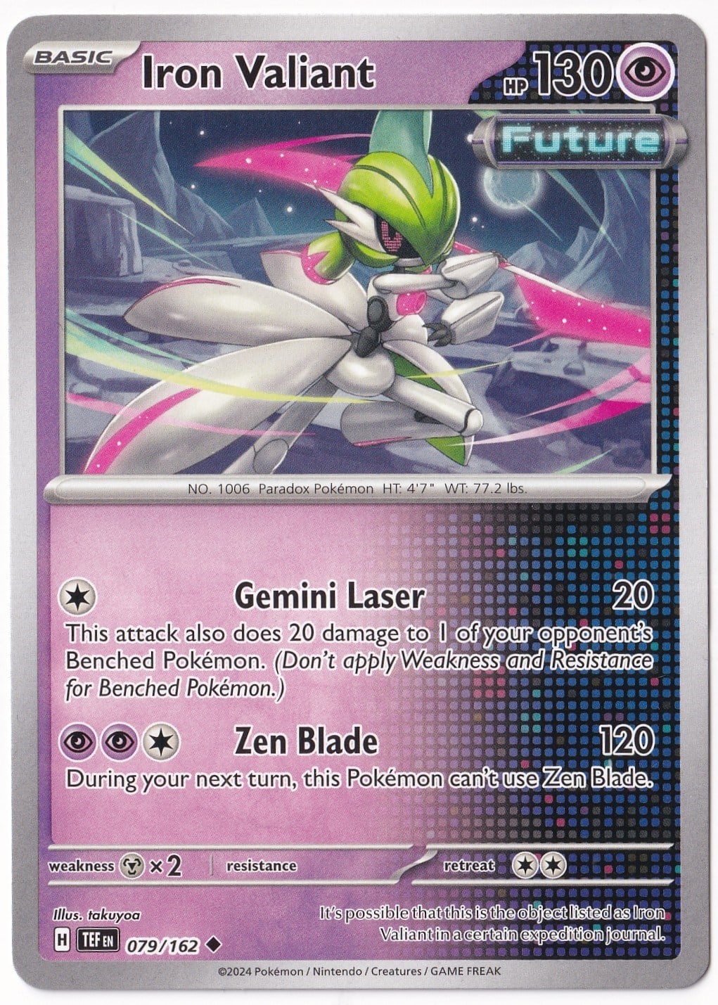 Temporal ForcesIron Valiant 078/162 - Temporal Forces - Pokemon Kartı (Mint)