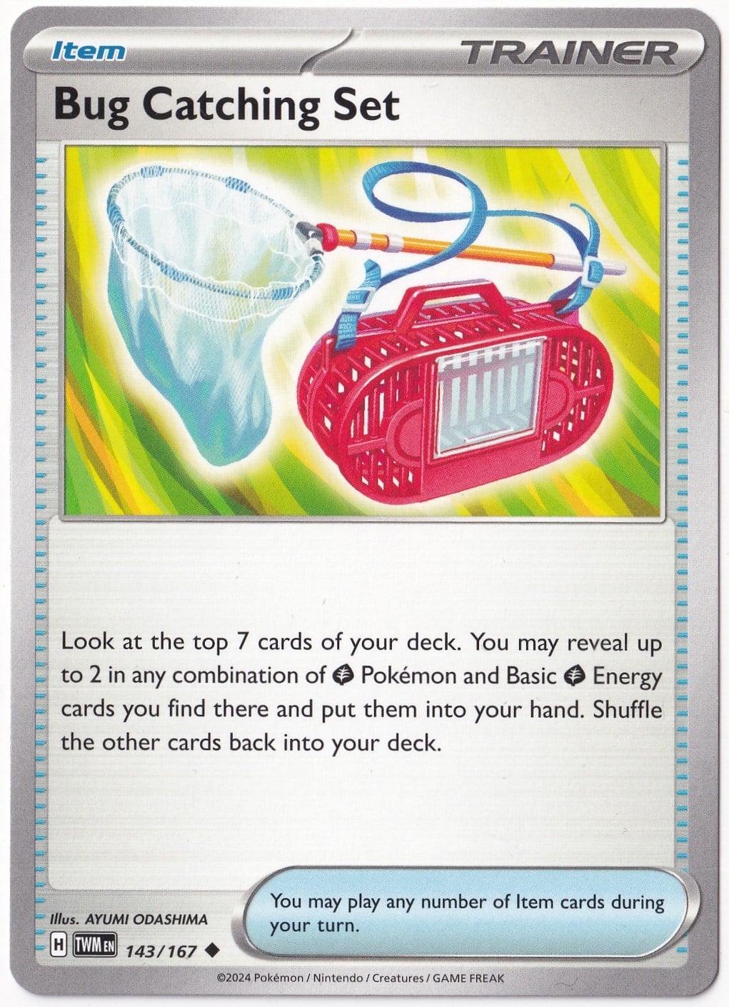 Twilight MasqueradeBug Catching Set 143/167 - Twilight Masquerade - Pokemon Kartı (Mint)