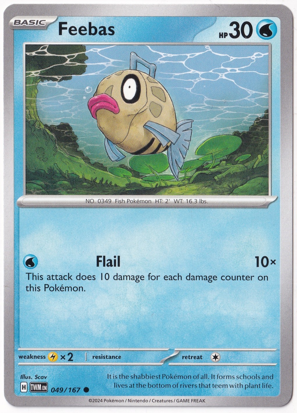 Twilight MasqueradeFeebas 049/167 - Twilight Masquerade - Pokemon Kartı (Mint)