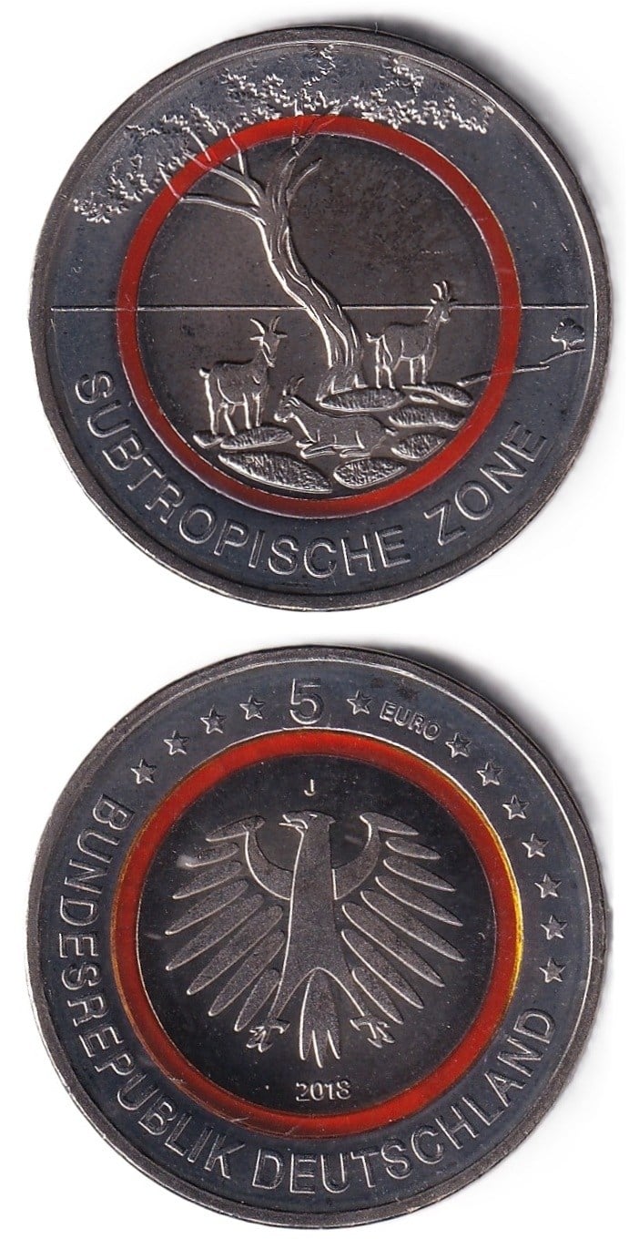 Yabancı Madeni ParalarAlmanya, 5 Avro 