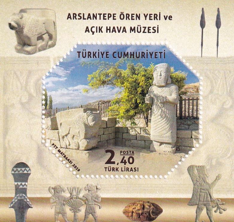Yerli Pul KoleksiyonuArslantepe Ören Yeri ve Açık Hava Müzesi - Anma Bloku
