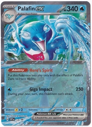 # Premium Kartlar #Palafin Ex #126 - Pokemon Promo - Pokemon Kartı (Mint)