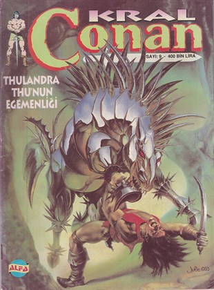 Çizgi RomanKral Conan, Thulandra Thu'nun Egemenliği, Alfa Yayınları Sayı 9