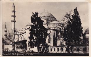 Kartpostalİstanbul Süleymaniye Camii Kartpostalı