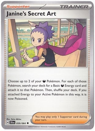 Shrouded FableJanine's Secret Art 059/064 - Shrouded Fable - Pokemon Kartı (Mint)
