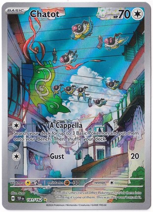 Temporal ForcesChatot #181 - Pokemon Temporal Forces - Pokemon Kartı (Mint)
