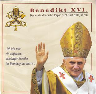 Yabancı Madeni ParalarPapa XVI. Benedictus, Somali, 2006 Hatıra Para Seti