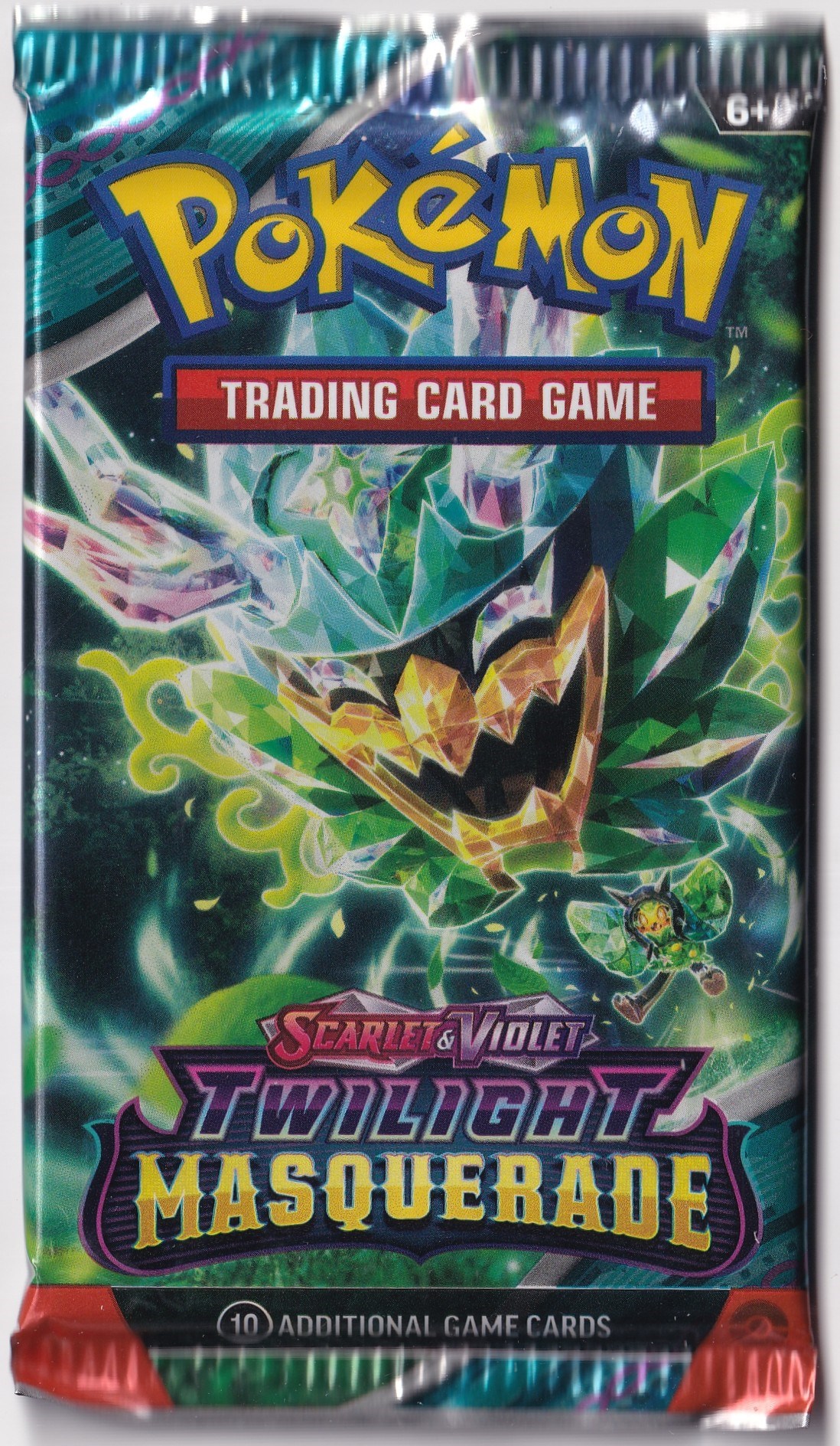 Booster PackPokemon TCG: Scarlet & Violet - Twilight Masquerade Orijinal Booster Pack (10 Kart)