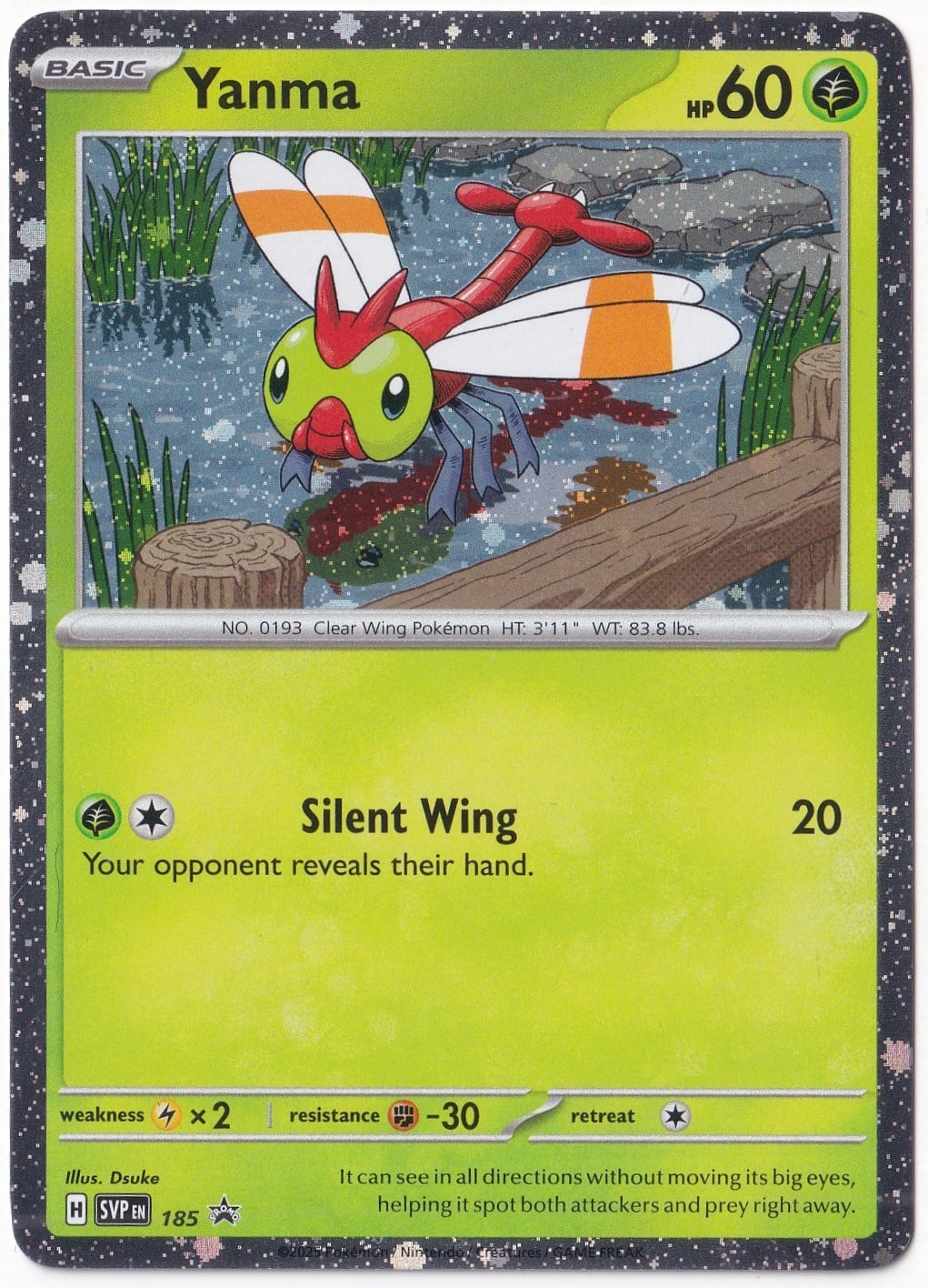 *** Özel Pokemon Kartları ***Yanma #185 - Pokemon Promo - Pokemon Kartı (Mint)