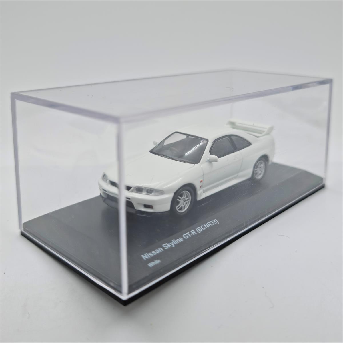 Kyosho 1:64 Nissan Skyline GT-R (BCNR33) Beyaz | benimkoleksiyonum.com