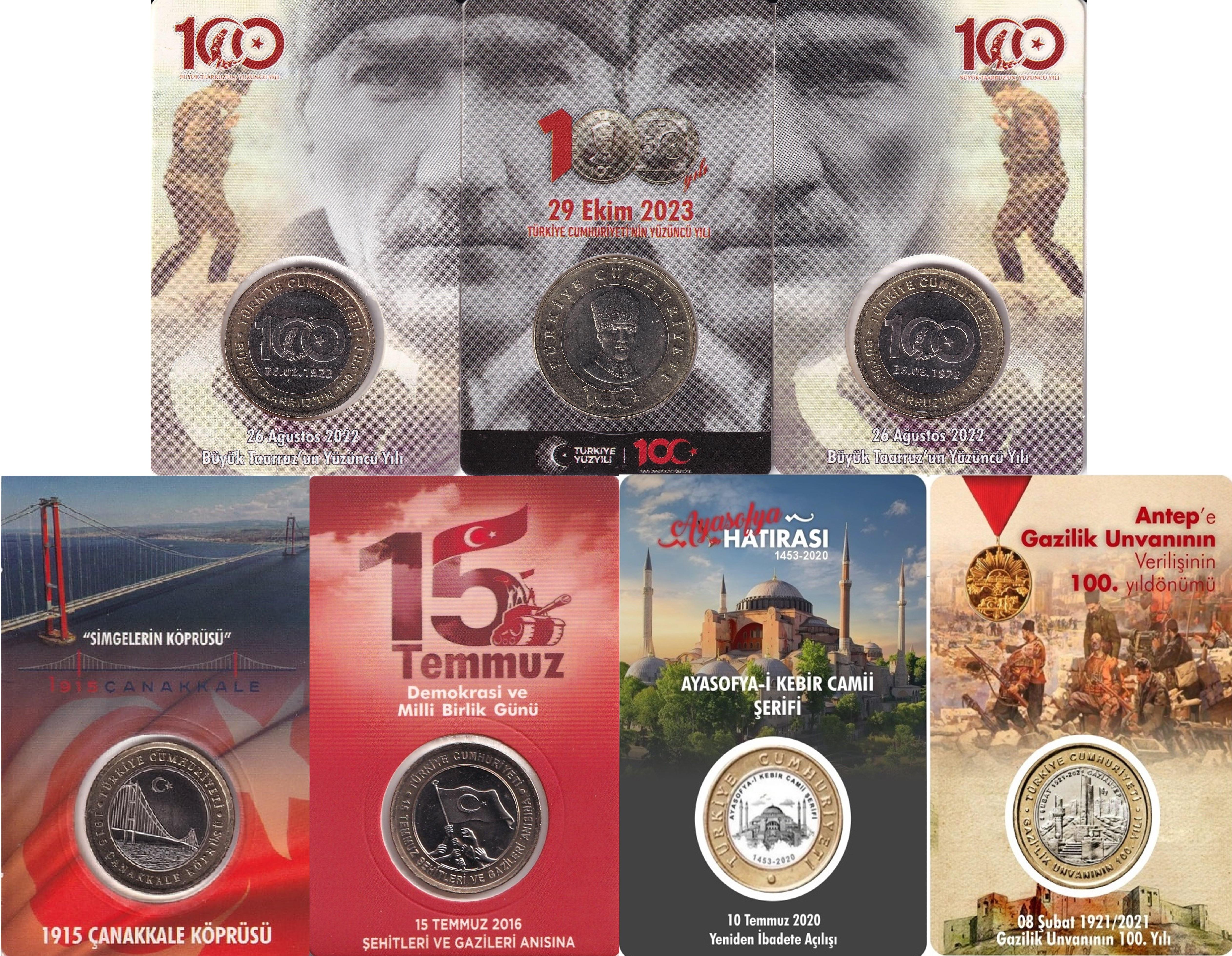 Mint SetTürkiye, Özel Kitlerinde ÇİL Tedavül Hatıra Para Seti