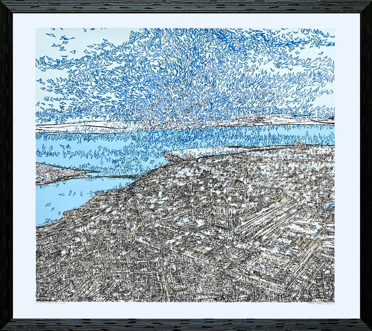 Devrim Erbil - İstanbul Kuşları 2006 (İmzalı Özgün Baskı)