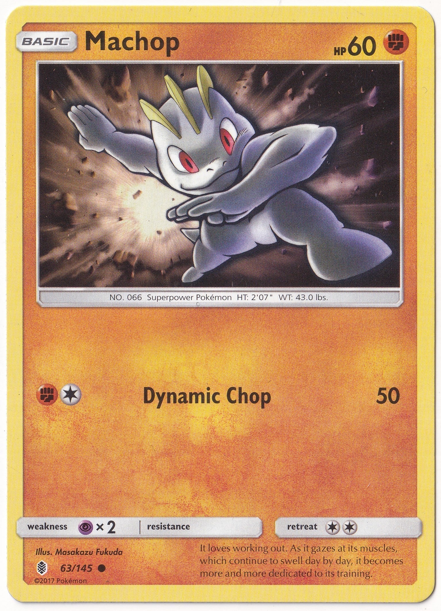 Guardians RisingMachop #63 - Pokemon Guardians Rising - Pokemon Kartı (Mint)