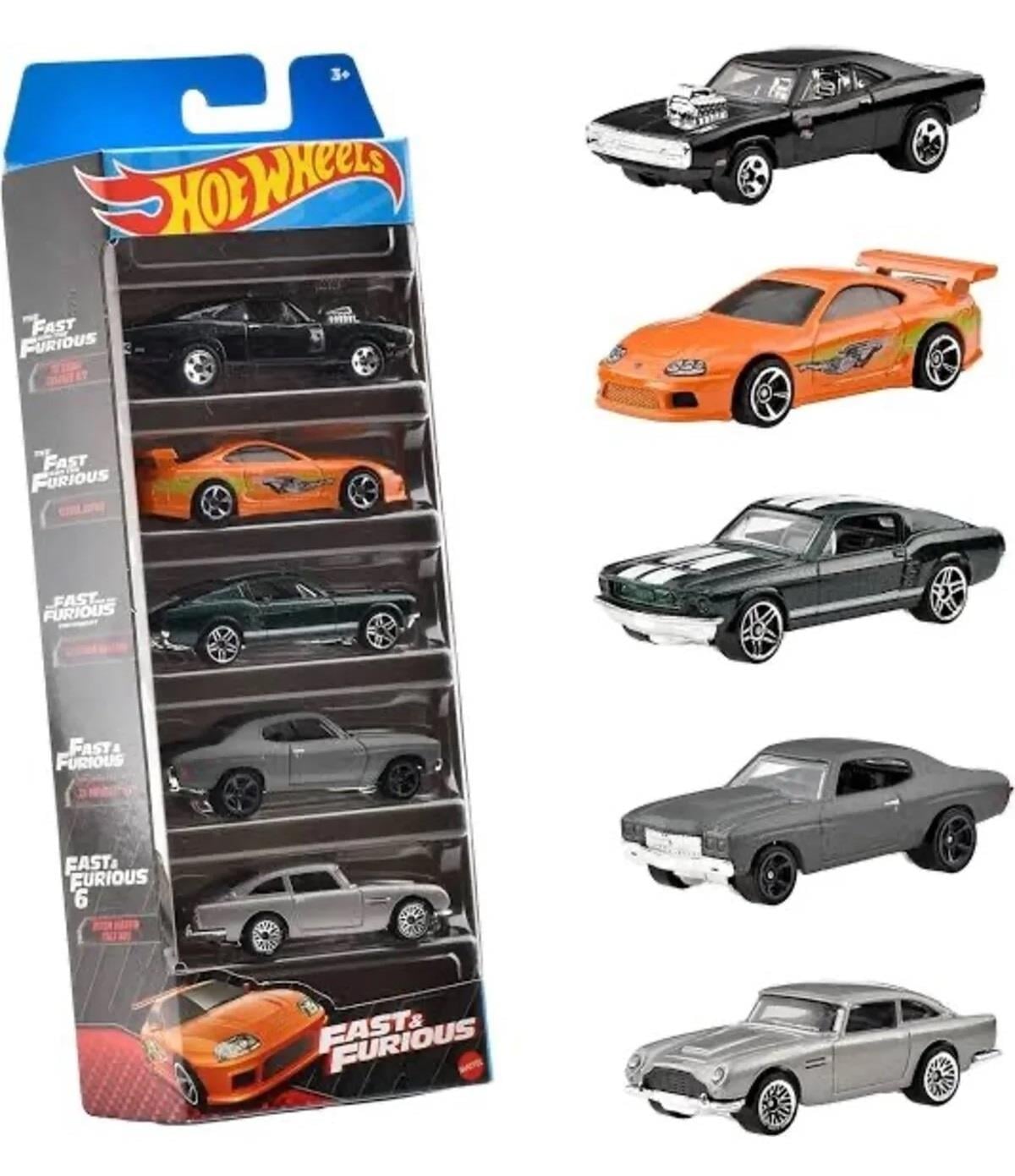 Hot WheelsHot Wheels - Fast & Furious 5'li SET
