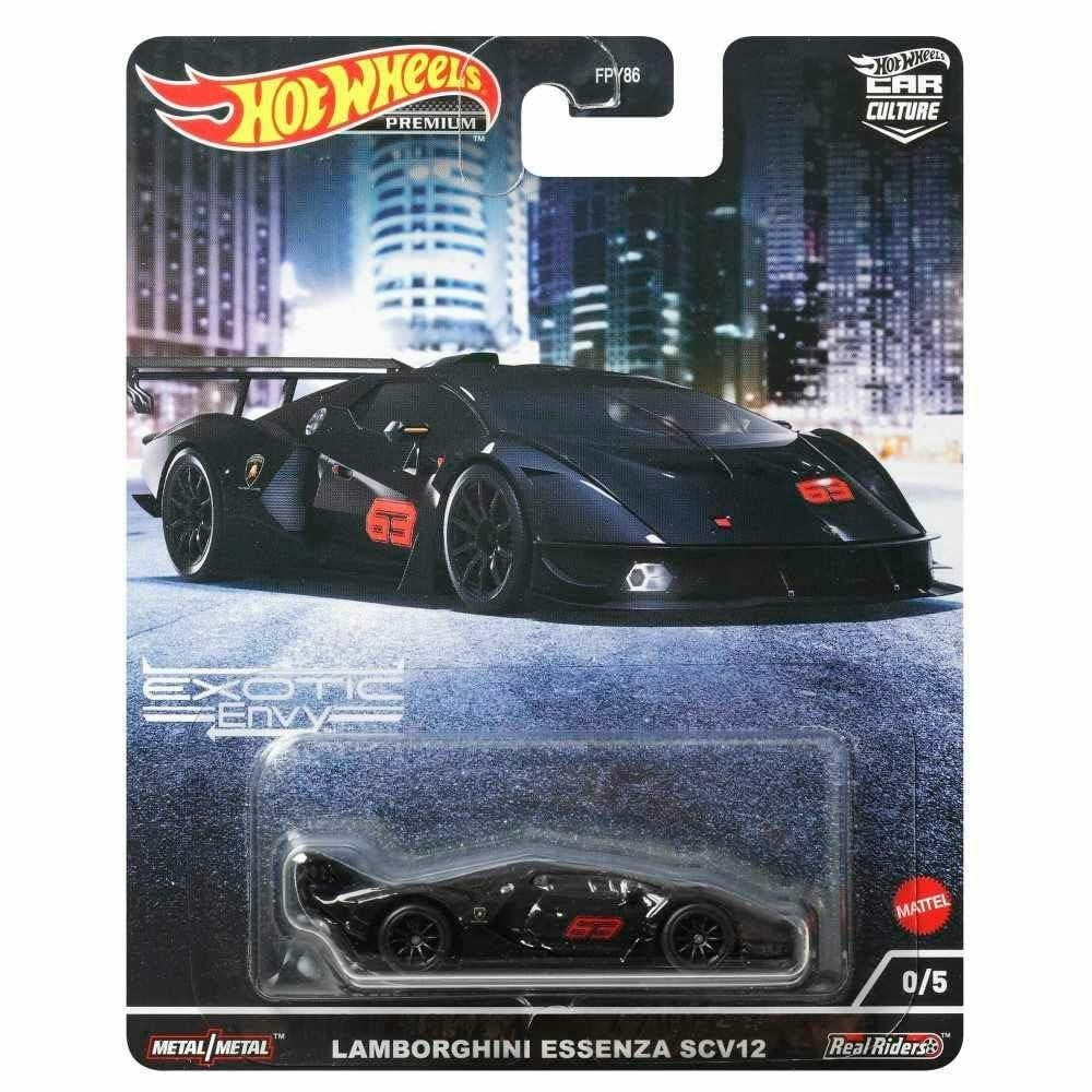Hot Wheels Premium Car Culture Exotic Envy Lamborghini Essenza