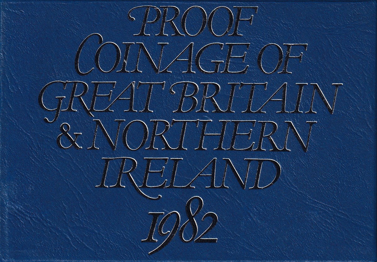 İngiltere Darphane 1982 Tedavül Para Seti