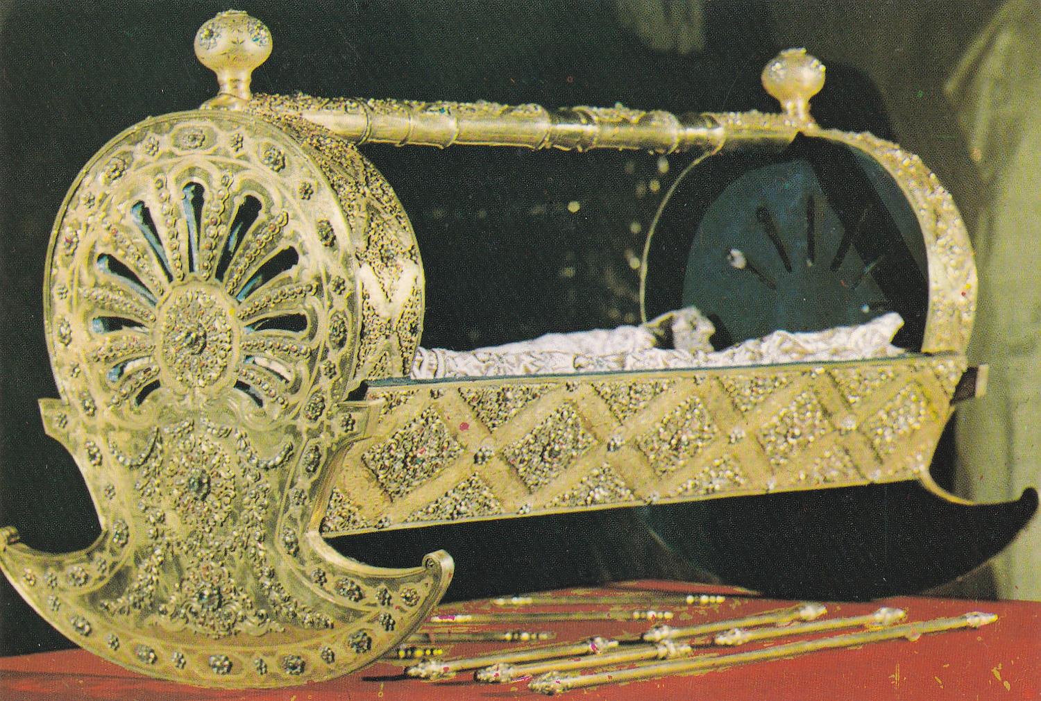 KartpostalAltun Beşik, Topkapı Sarayı, İstanbul Kartpostalı