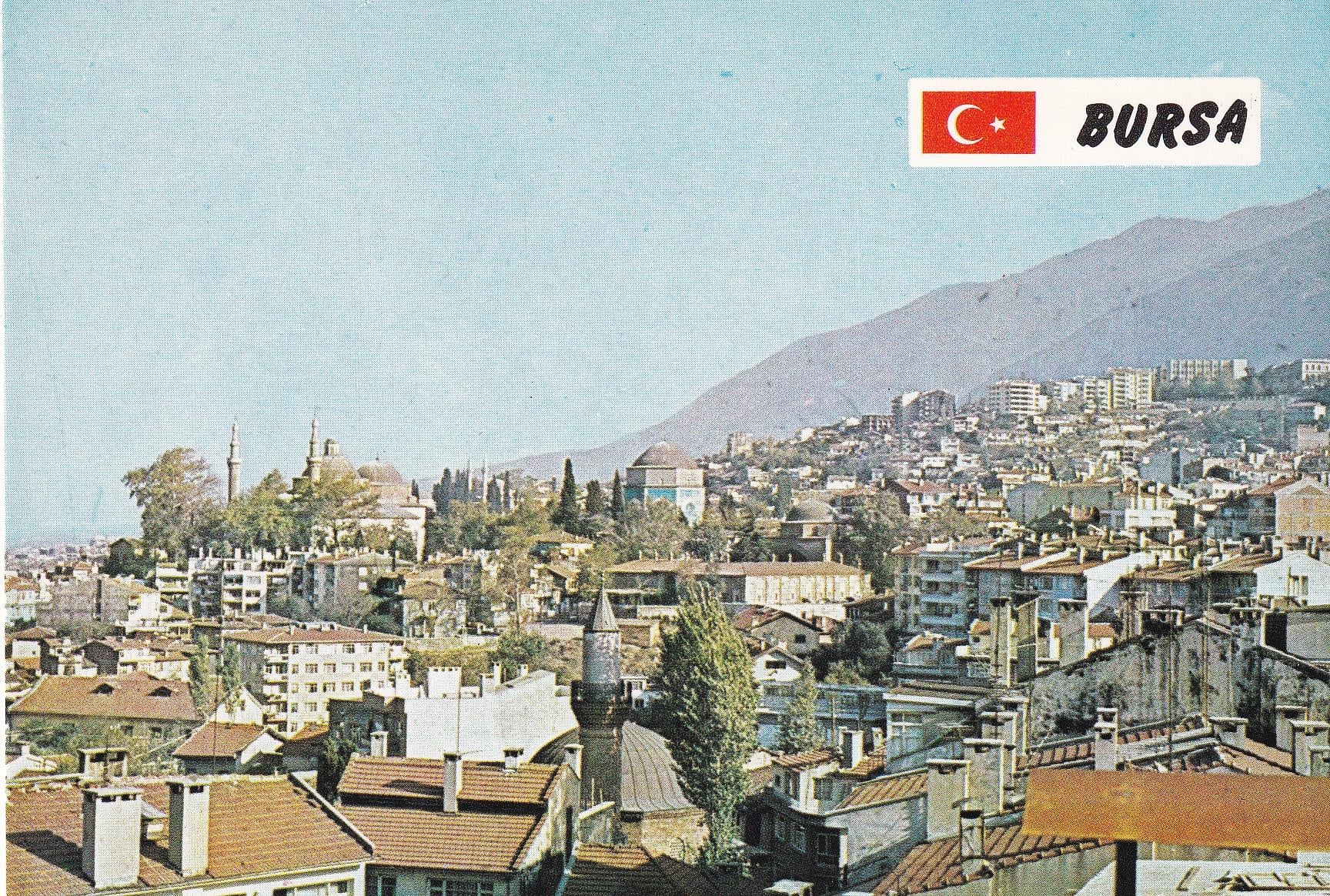 PostcardBursa'dan bir göürünüş (2) Kartpostalı