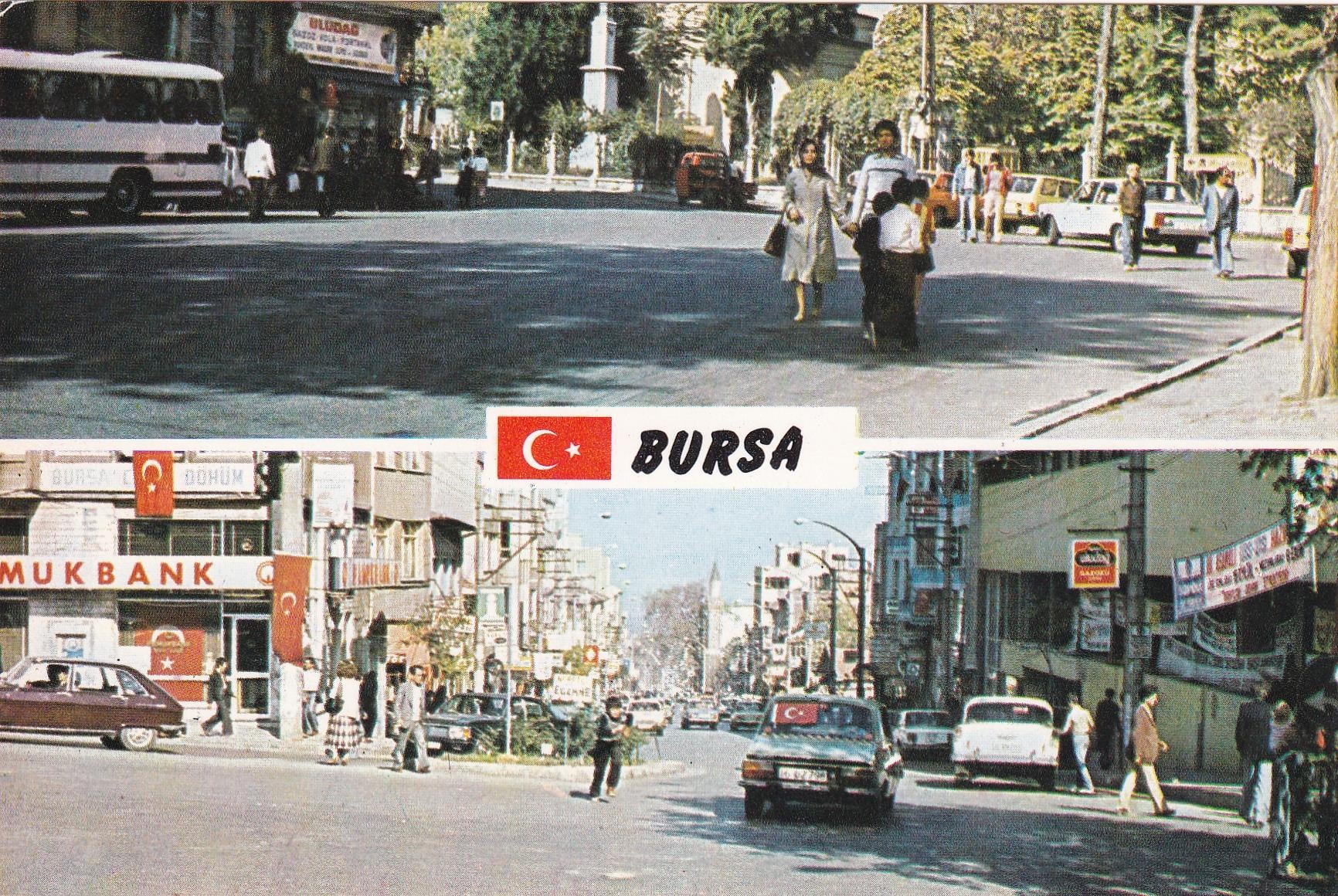 PostcardBursa'dan göürünüşler Kartpostalı