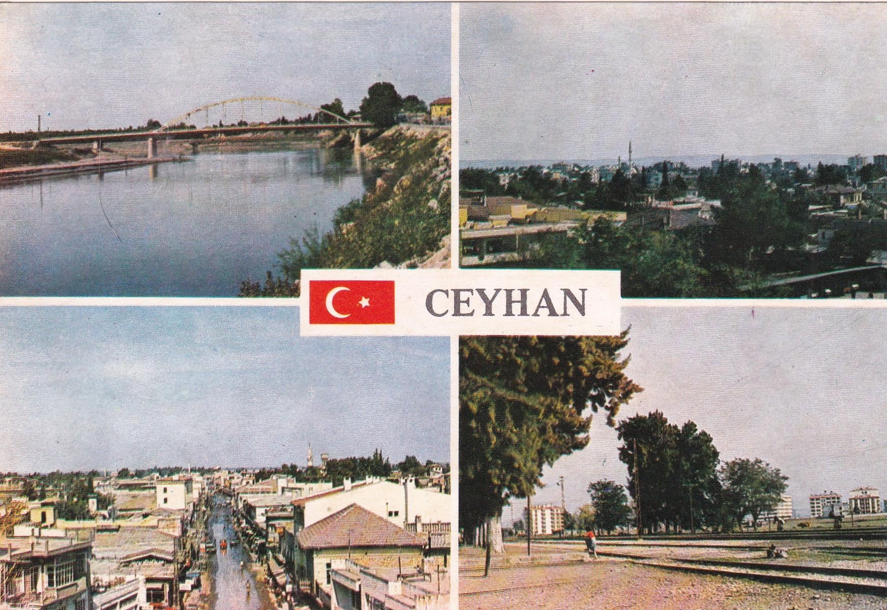 PostcardCeyhan'dan bir göürünüş Kartpostalı