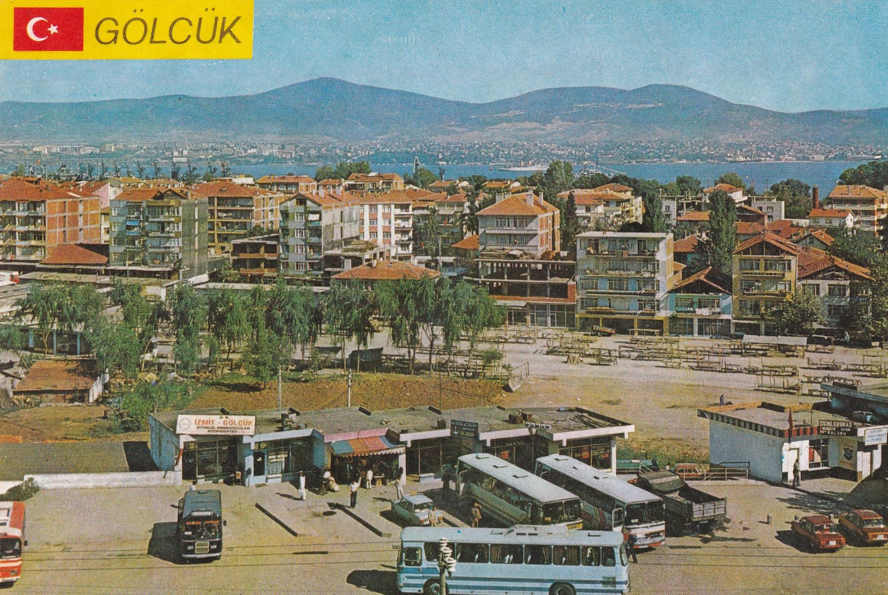 KartpostalGölcük, Şehirden bir görünüş Kartpostalı