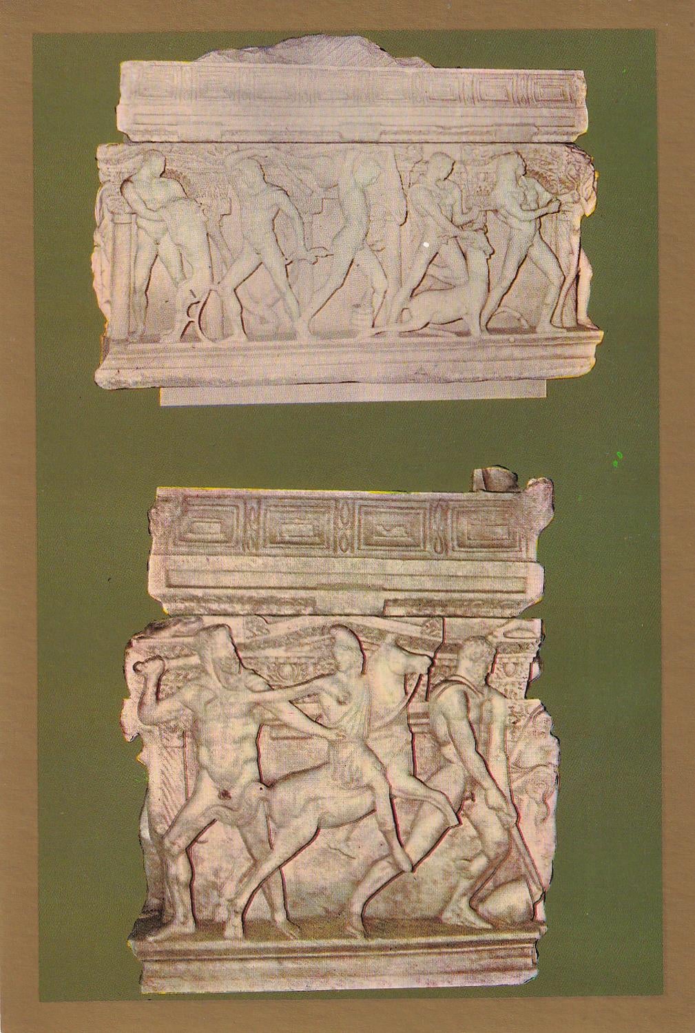 KartpostalHerakles Lahti, Roma Devri M.S. III. Yüzyıl, Konya Arkeoloji Müzesi Kartpostalı