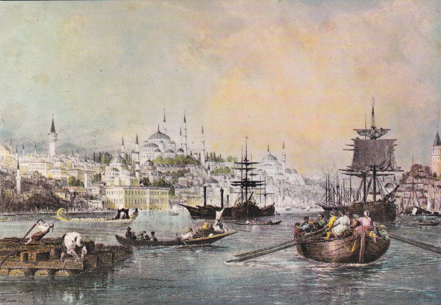 Kartpostalİstanbul Bankası, İstanbul Kartpostalı