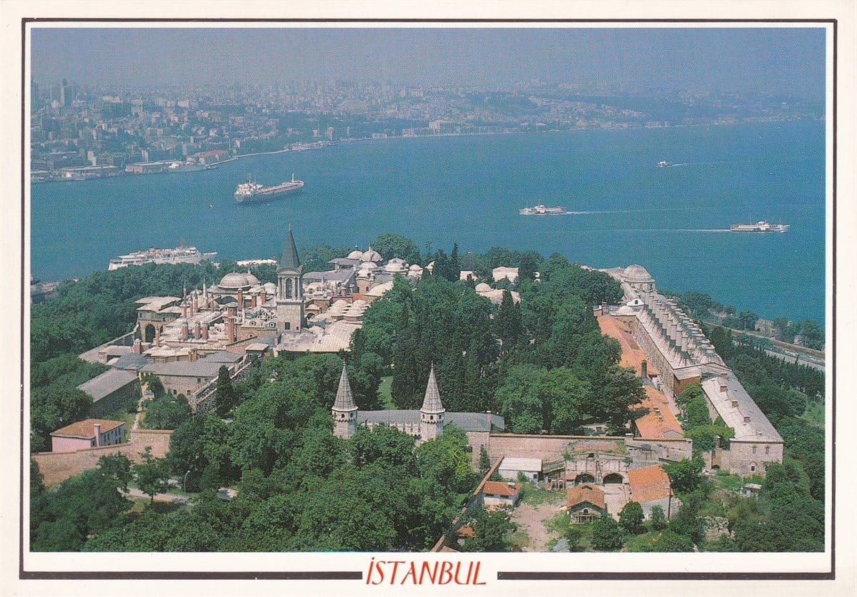 Kartpostalİstanbul Topkapı Sarayı Kartpostalı 34/597