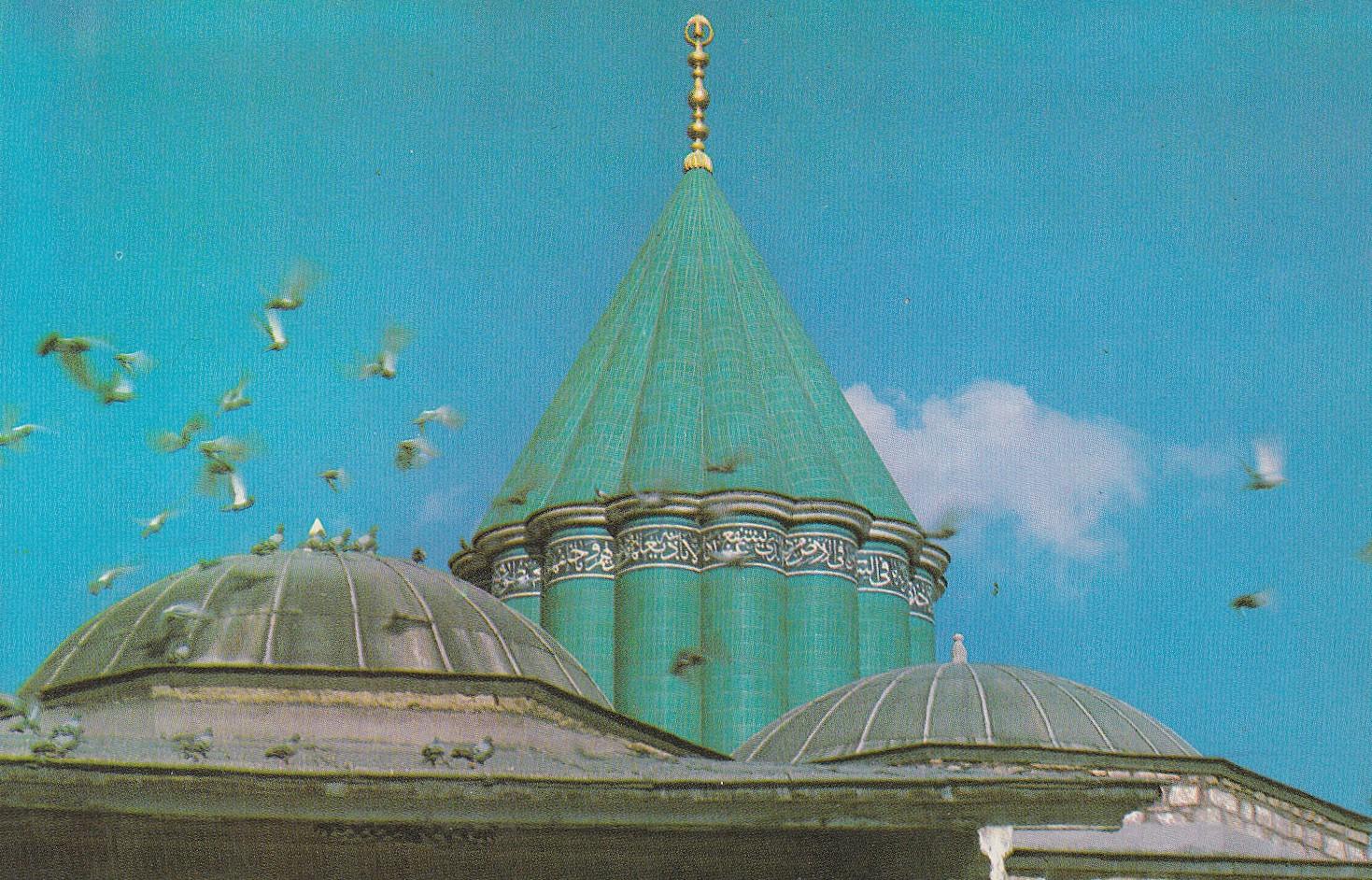 KartpostalKonya, Mevlana Türbesi (2) Kartpostalı