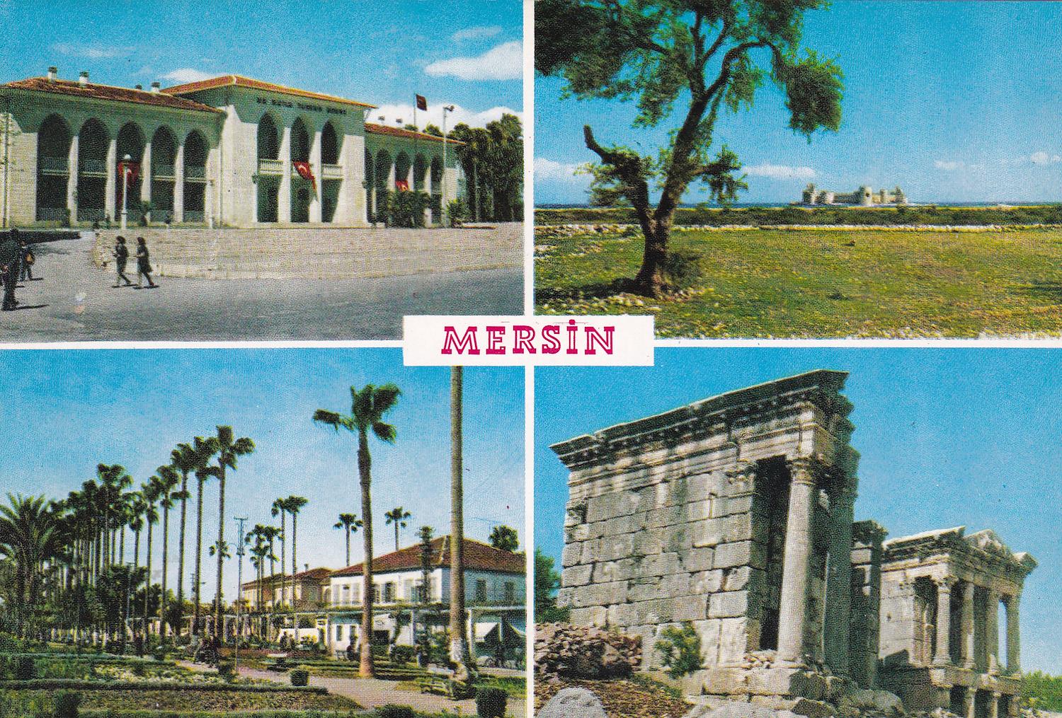 PostcardMersin, Şehirden Muhtelif Görünüşler Kartpostalı