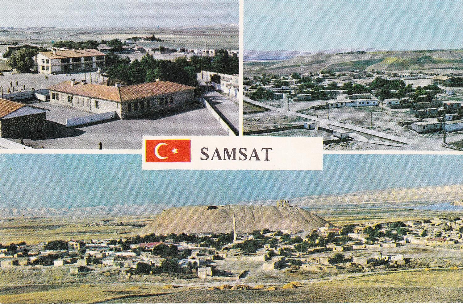 PostcardSamsat, Adıyaman (2) Kartpostalı