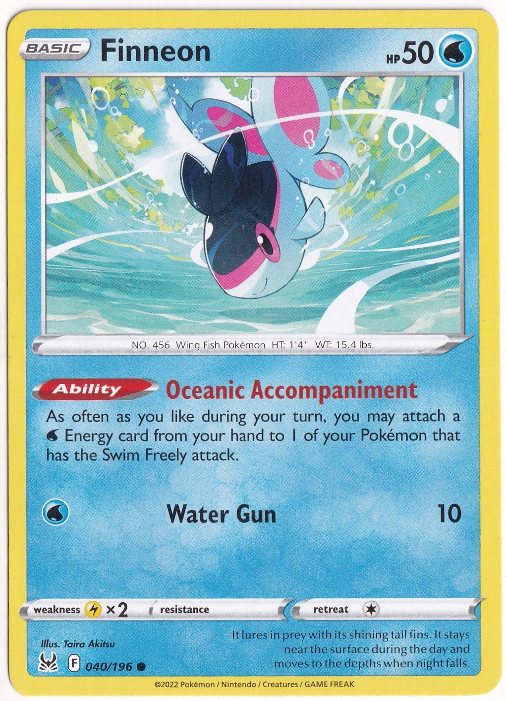 Lost OriginFinneon #40 - Pokemon Lost Origin - Pokemon Kartı (Mint)