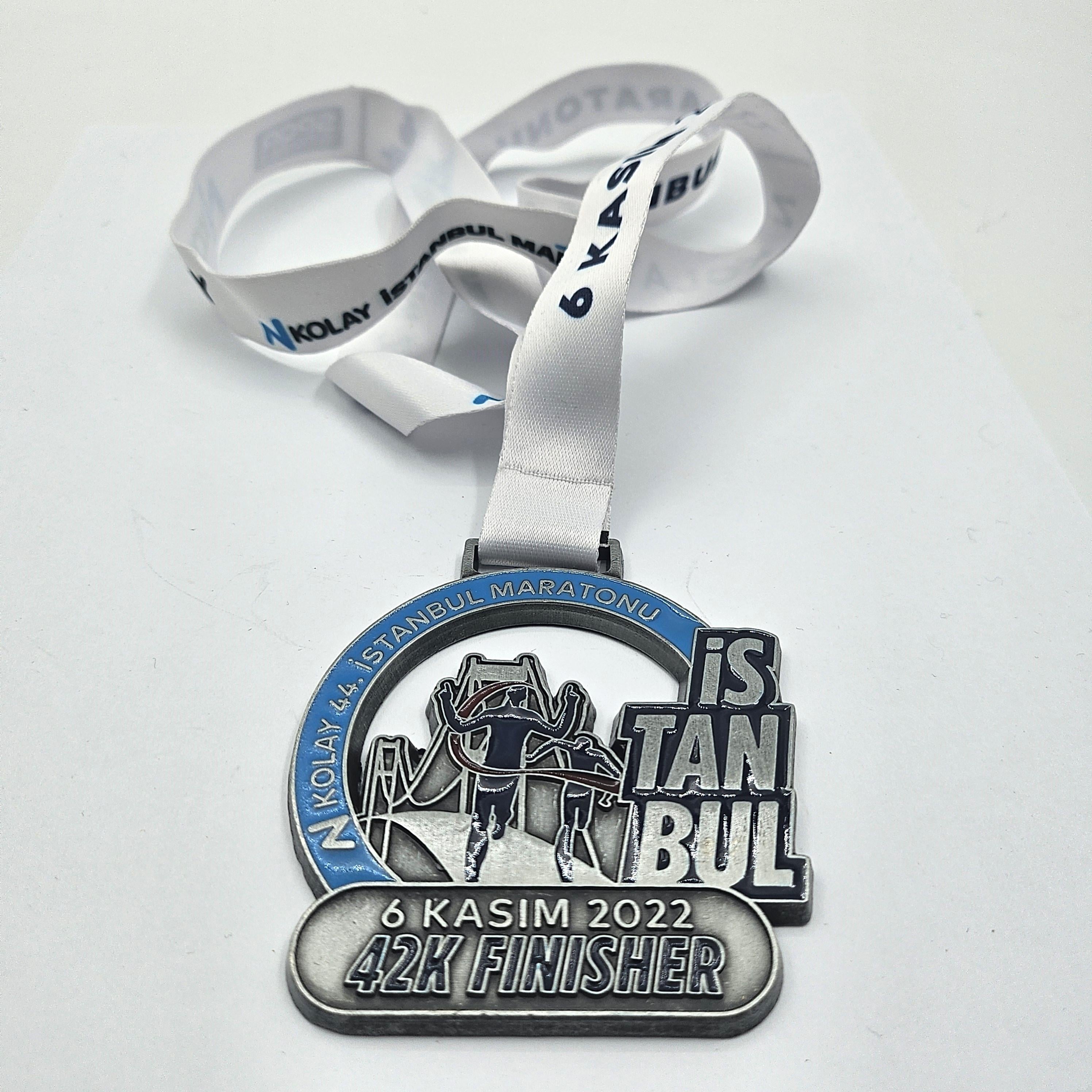 Medals and Medallions44. İstanbul Maratonu 42K “Marathon Finisher” Madalyası