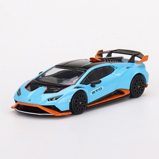 Mini GT - Lamborghini Huracán STO Blu Laufey 1/64 | benimkoleksiyonum.com