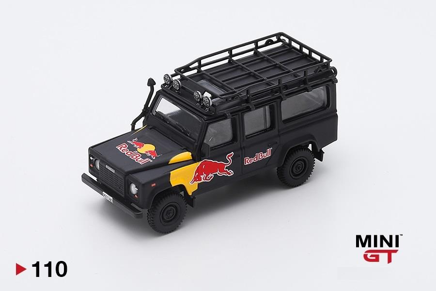 Mini GT - Land Rover Defender 110 Red Bull LUKA 1/64