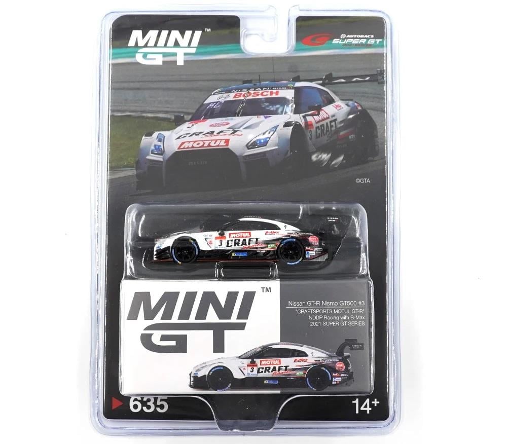 Mini GT - Nissan GT-R Nismo GT500 #3 NDDP Racing with B-Max 2021