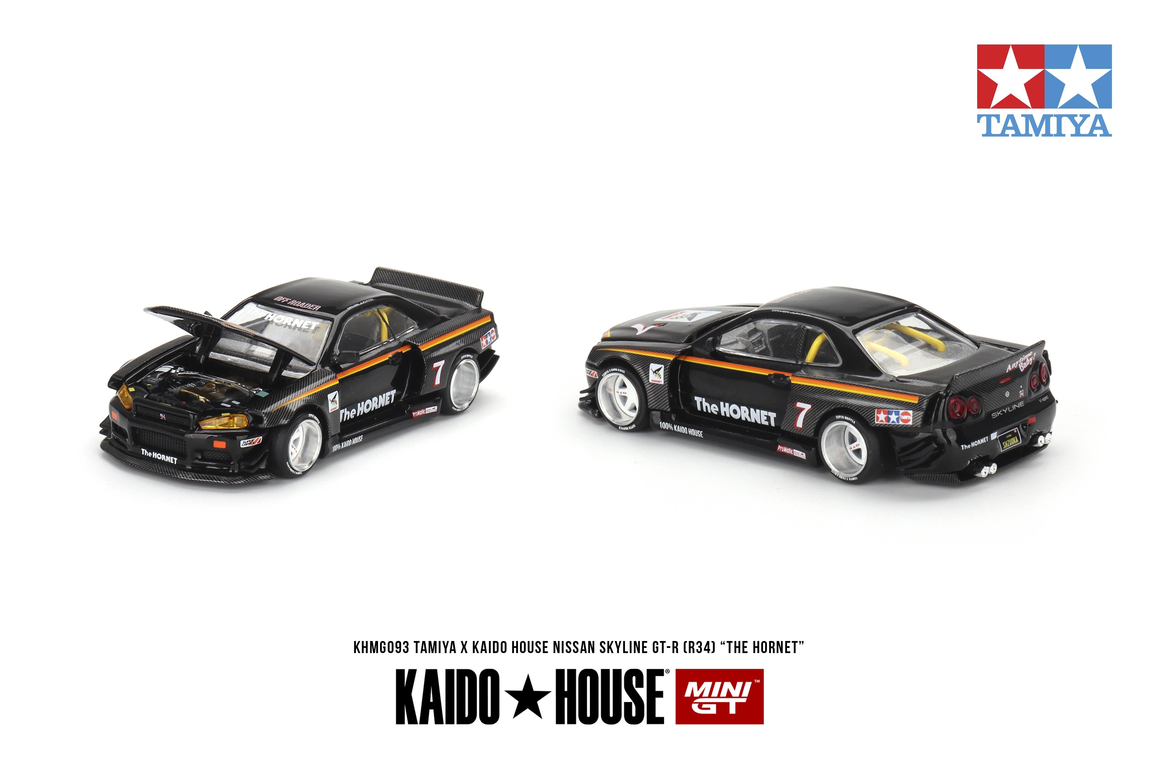 Mini GT - Nissan Skyline GT-R (R34) TAMIYA x KAIDO HOUSE 