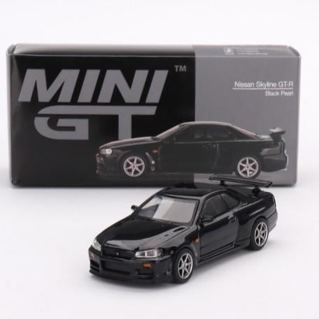 Mini GT - Nissan Skyline GT-R (R34) V-Spec Black Pearl 1/64