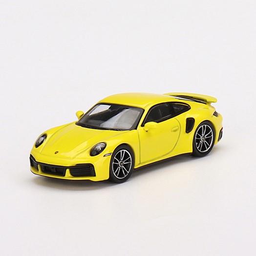 Mini GT - Porsche 911 Turbo S Racing Yellow 1/64