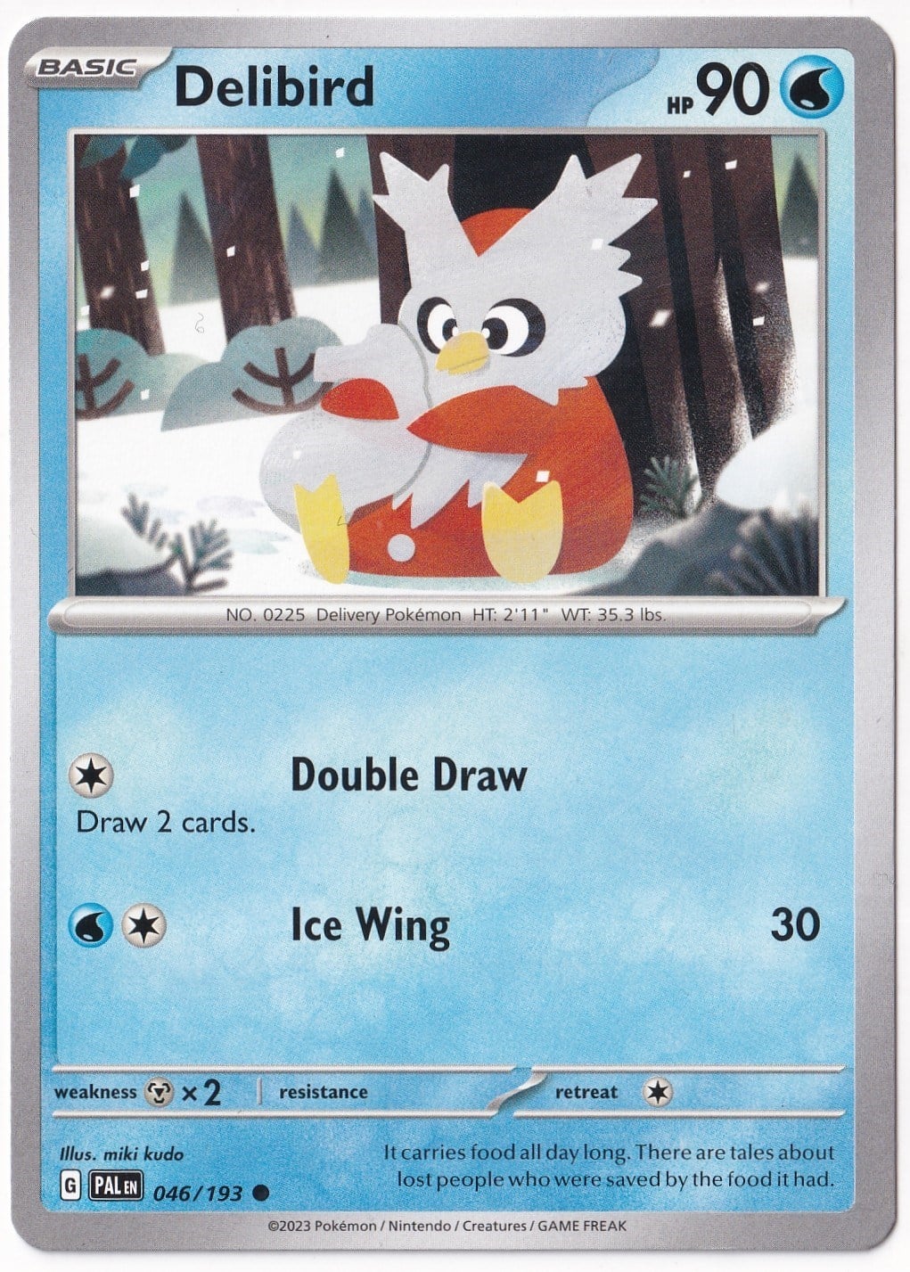 Paldea EvolvedDelibird 046/193 - Paldea Evolved - Pokemon Kartı (Mint)