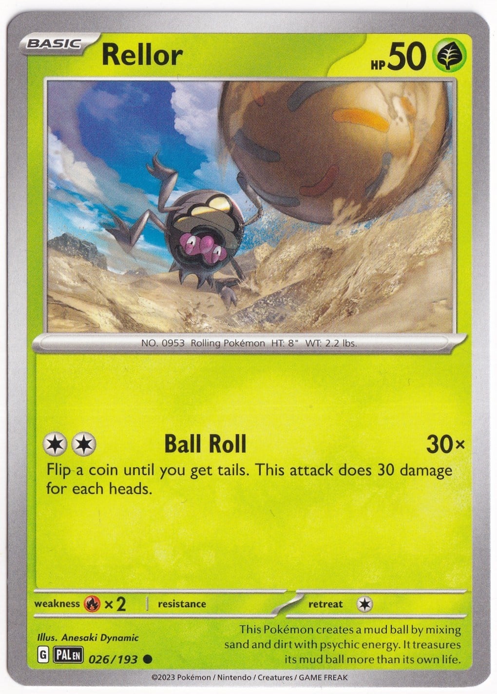 Paldea EvolvedRellor 026/193 - Paldea Evolved - Pokemon Kartı (Mint)