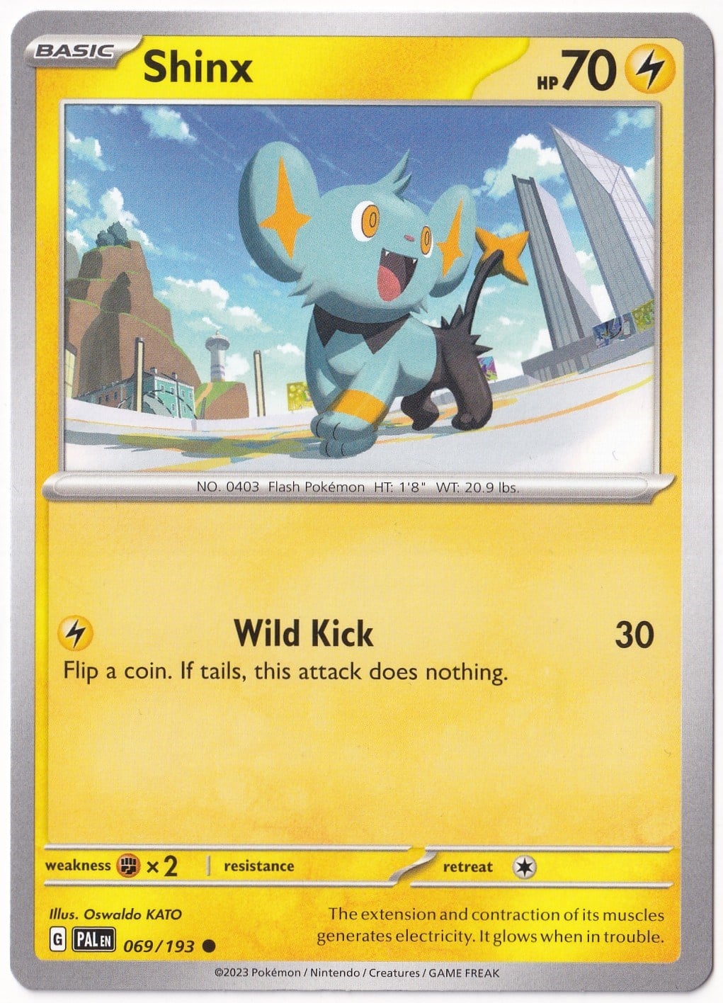Paldea EvolvedShinx 068/193 - Paldea Evolved - Pokemon Kartı (Mint)