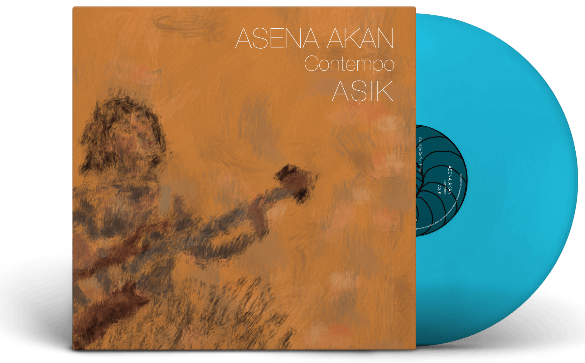 PlakAsena Akan - Contempo / Aşık (Turkuaz Plak)