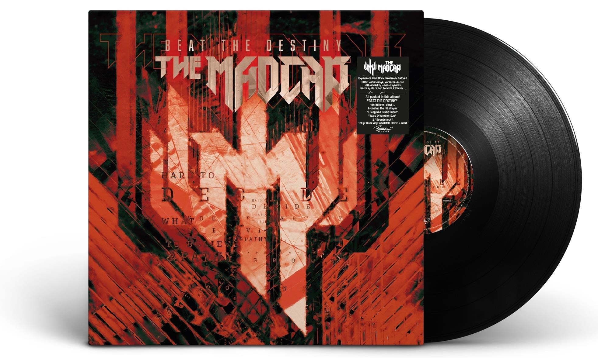 PlakThe Madcap - Beat The Destiny - Plak